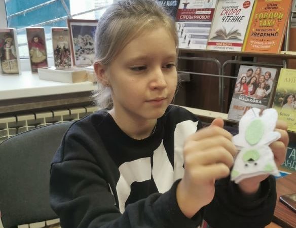 В Дороховской библиотеке шили игрушки