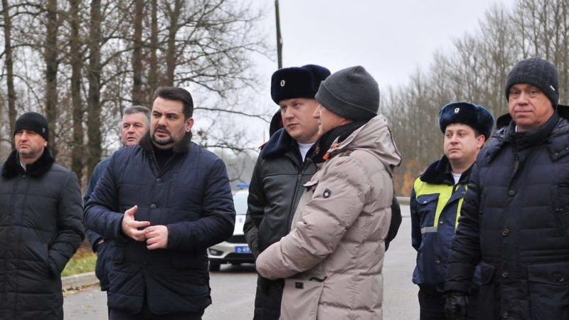 Николай Пархоменко проверил ограничение движения по плотине Озернинского водохранилища