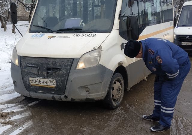 В Рузском округе проверяли состояние автобусов