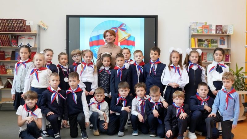 Праздник у тучковских первоклашек