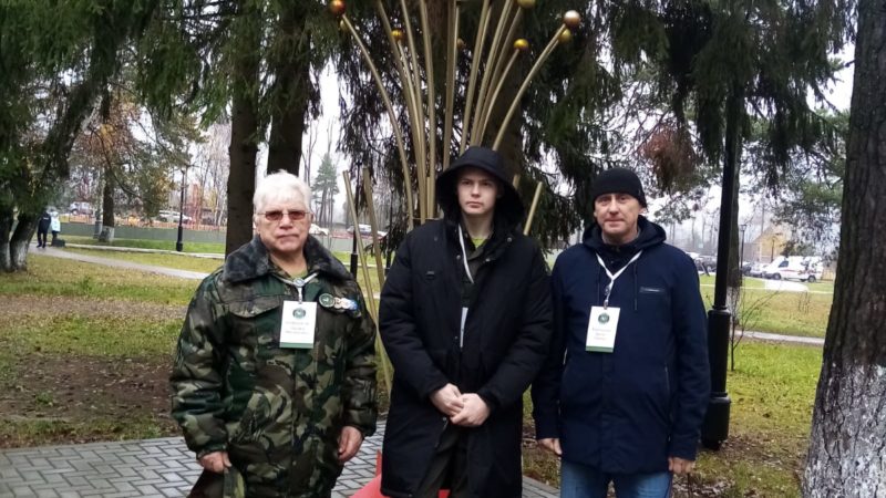 Рузские поисковики побывали на закрытии «Вахты памяти»