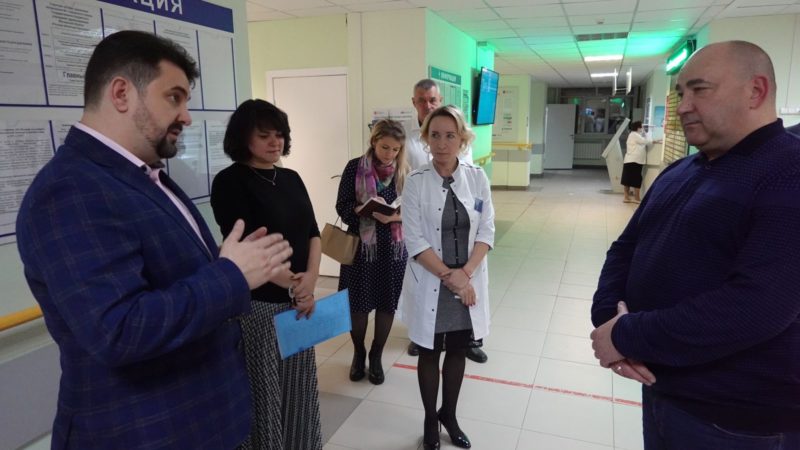 Николай Пархоменко побывал в «Идеальной поликлинике»
