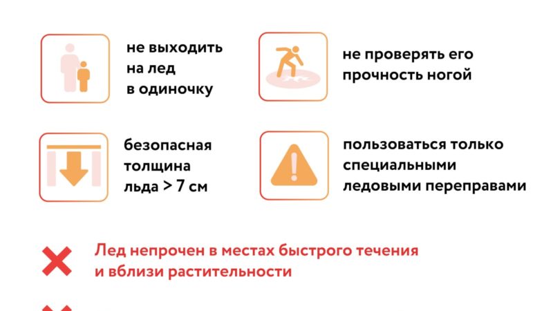 Ружане, не выходите на тонкий лед!