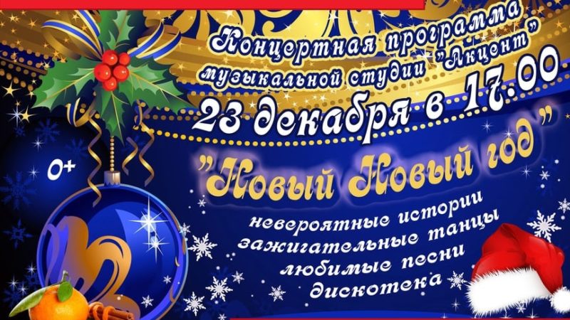 «Новый Новый год»: концерт в Дорохово