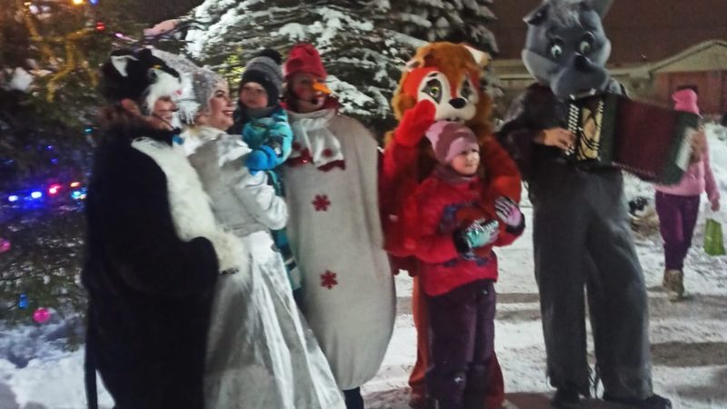Беляногорцы участвовали в новогоднем празднике
