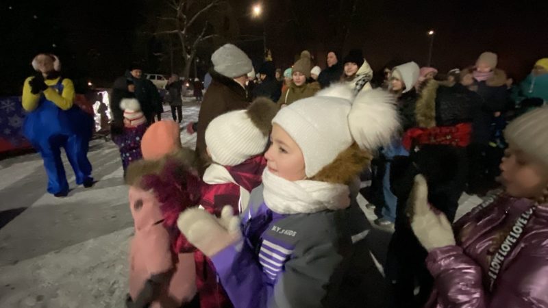 В Тучково открыли новогодний сезон