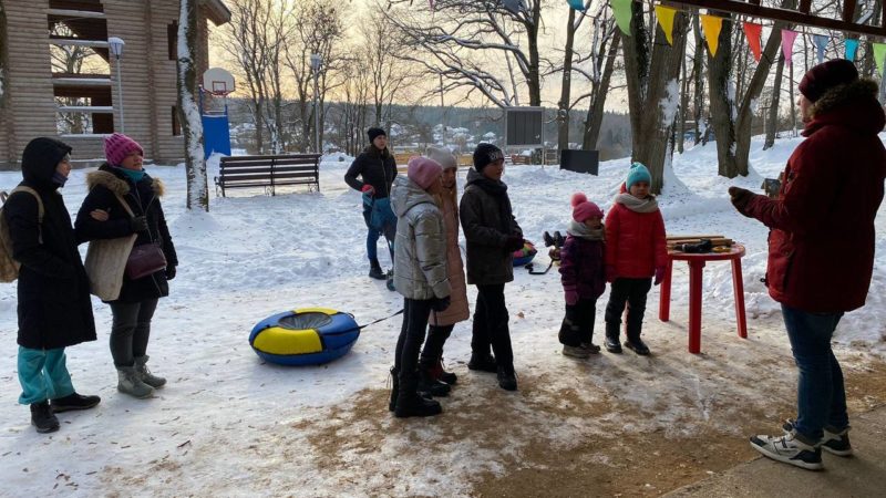 На Городке проходят зимние мероприятия
