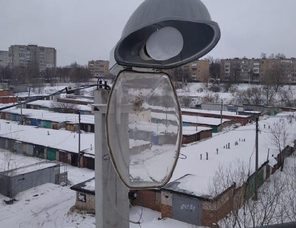 В Рузском округе ремонтируют фонари