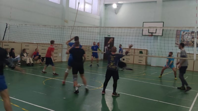 В Рузе прошли соревнования по волейболу