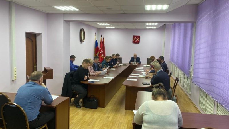 В Рузском округе проводятся профилактические мероприятия по пожарной безопасности