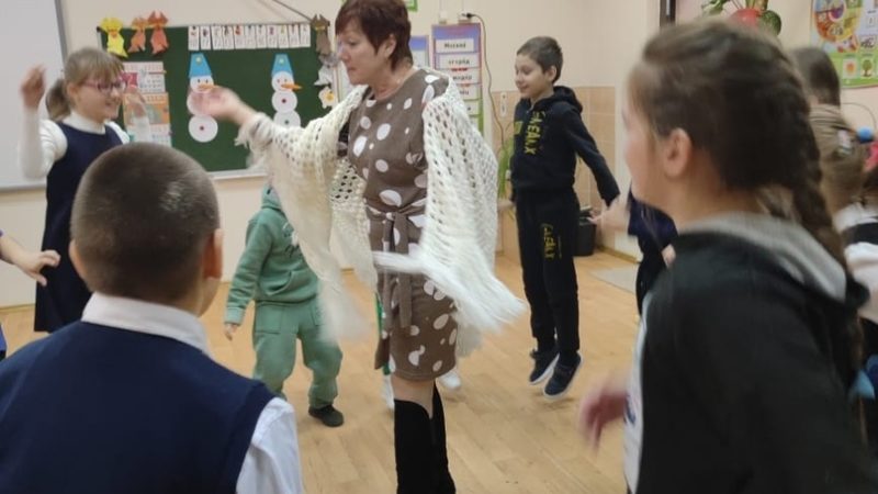 Тучковцы говорили на новогоднюю тему