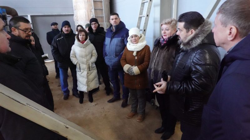 Глава округа побывал в новой котельной в Тучково