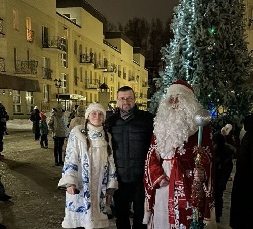В Тучково состоялась новогодняя акция