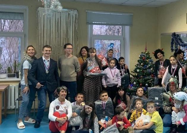 В Тучково детей поздравили с новогодним праздником