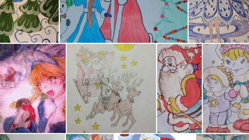Дороховчане участвуют в конкурсе рисунков