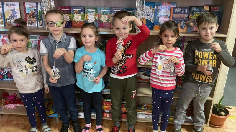 «Рождественский ангел»: мастер-класс в Никольской библиотеке