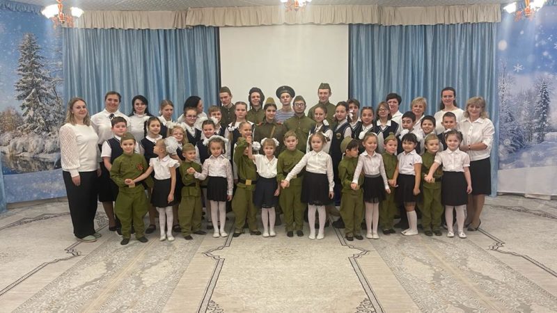 В Тучковской школе состоялся патриотический концерт