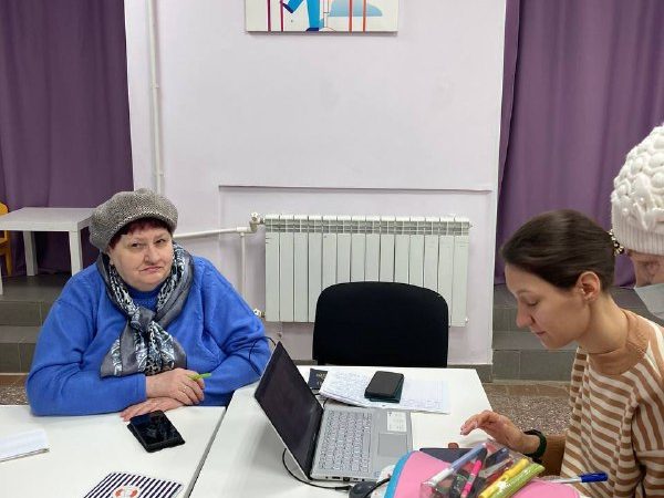 Уроки компьютерной грамотности для тучковских долголетов