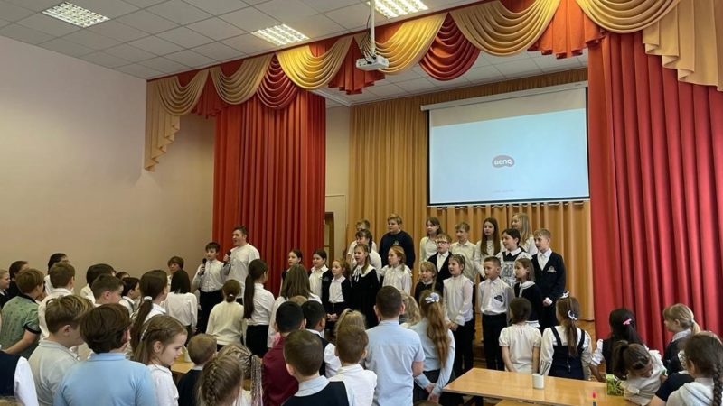 В Рузской школе №2 отметили День воинской славы