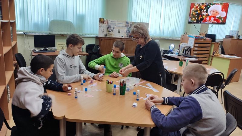 В Тучковской библиотеке занимались творчеством