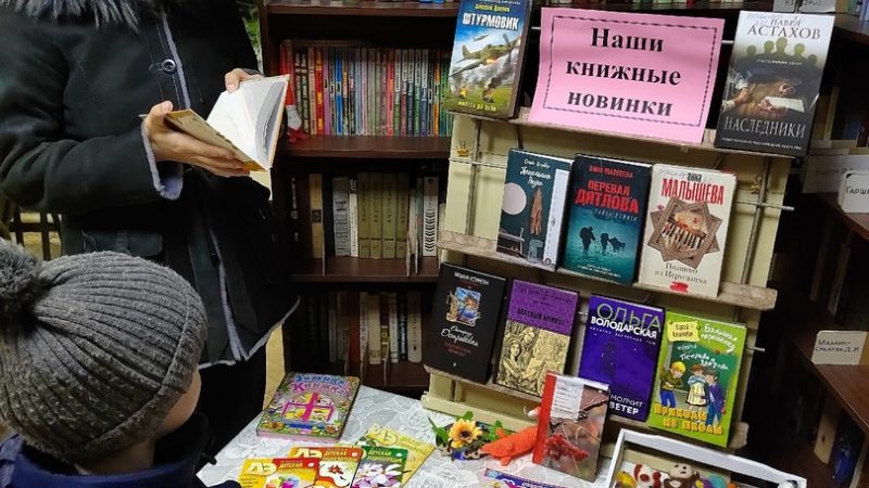 Краснооктябрьская библиотека приглашает читателей за новыми книгами