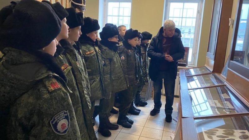 Экскурсия в Музее военной истории для рузских кадет