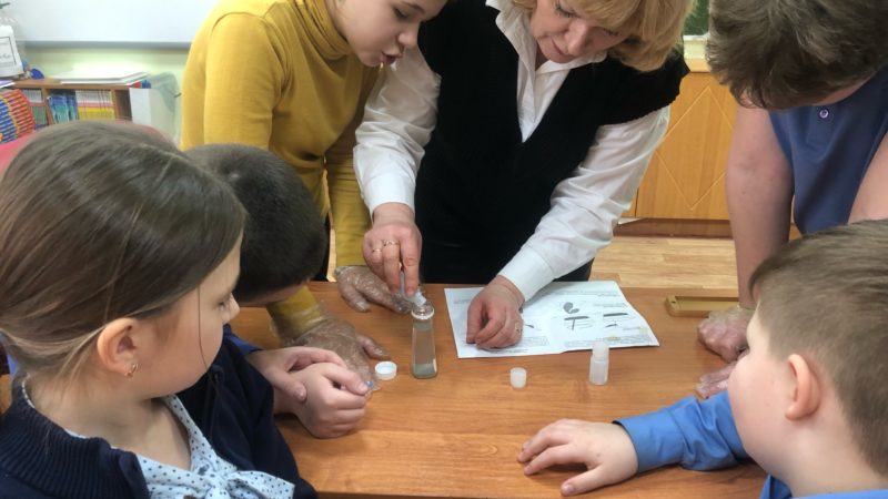 Старониколаевцы ставили опыты