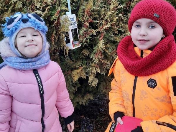 Лицеисты подкармливают пернатых