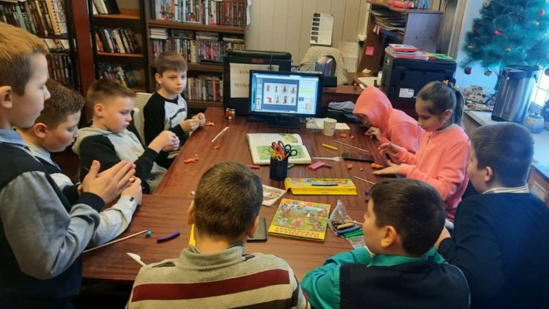 В Сытьковской библиотеке занимались творчеством