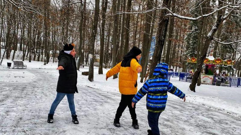 На зарядку – в парк!