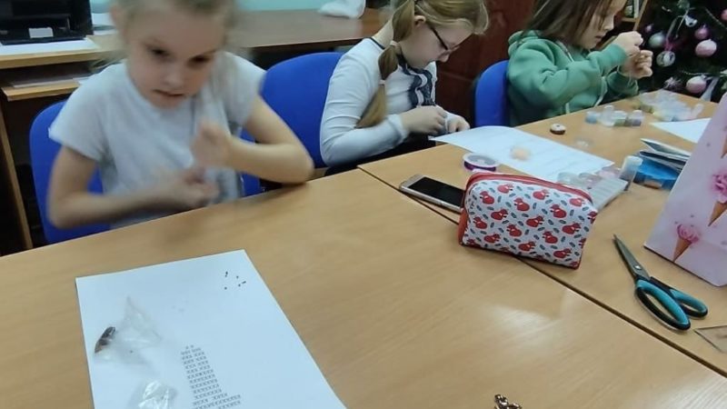 Ружане занимались бисероплетением