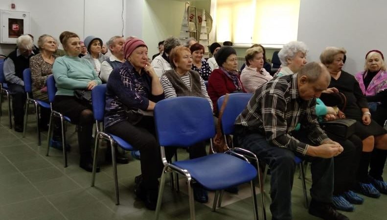 Рузские пенсионеры провели собрание