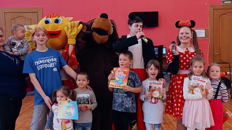В Тучково прошла анимационная программа для детей