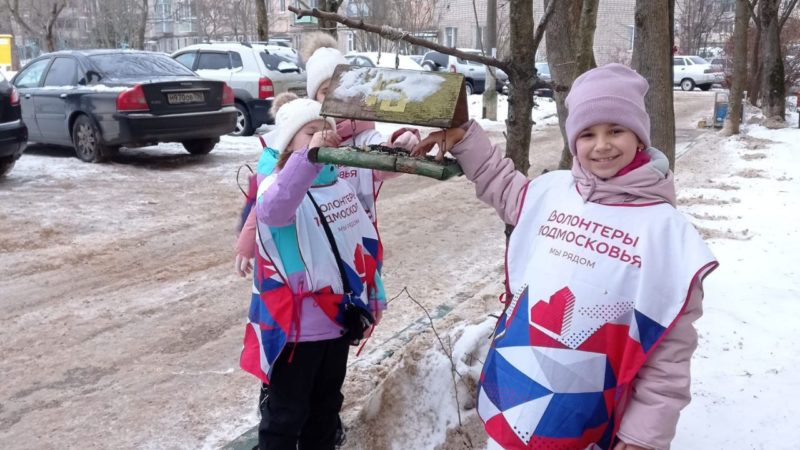 В Рузском округе проходит акция «Пернатый квартал»