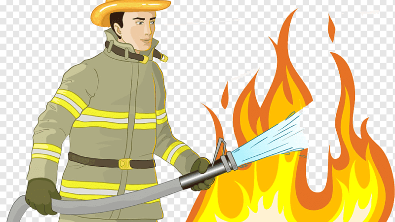 В Богородском тушили мусор