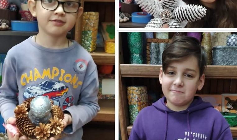 В Богородском СК создавали новогодние композиции