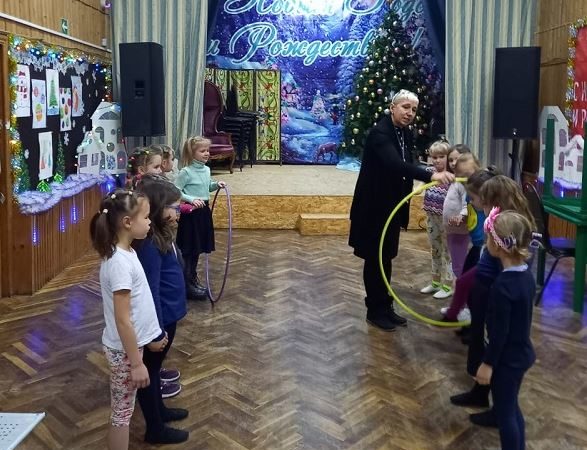 Волковские школьники участвовали в конкурсах и играх