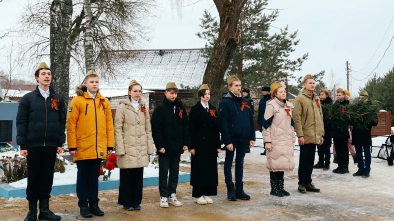 В Нестерово прошло патриотическое мероприятие