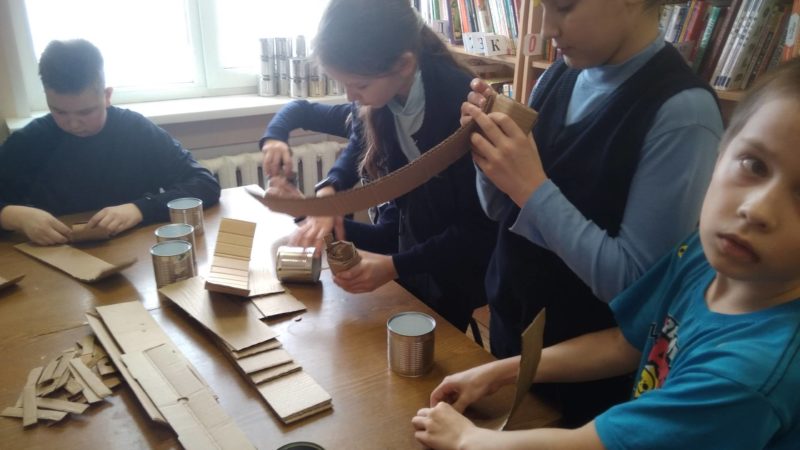 «Письмо солдату» в Орешковской библиотеке