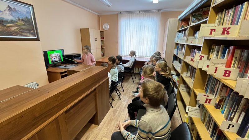 Юные старорузцы пополнили знания о животных в библиотеке