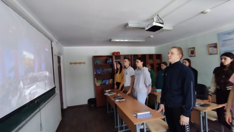 Экскурс в Сталинградскую битву в училище олимпийского резерва в Рузе