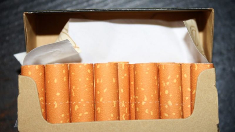 Из магазина в Нестерово украли сигареты