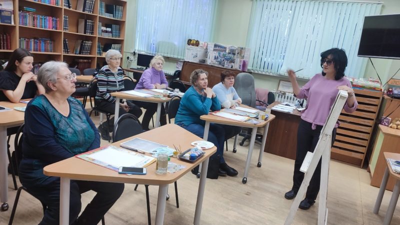 Утренний лесной сюжет – кистью тучковцев