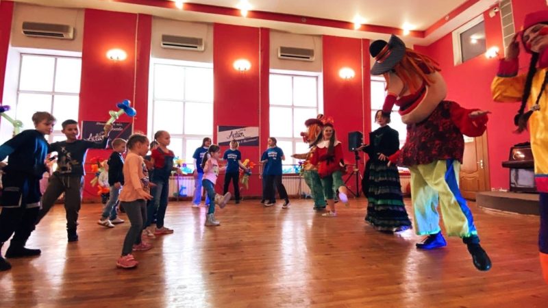 Юные тучковцы веселились в ЦКиИ