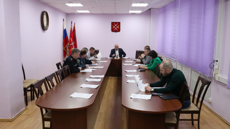 В администрации Рузского округа состоялось заседание КЧС