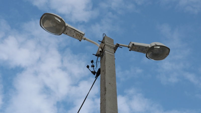 В Рузском округе приводят в порядок уличные фонари