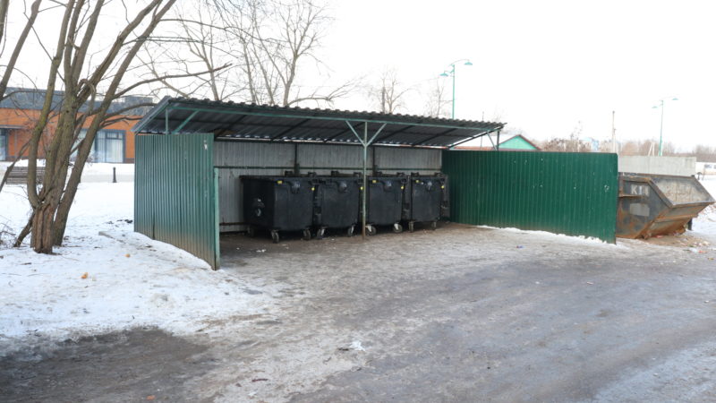 В Рузском округе содержат в порядке контейнерные площадки