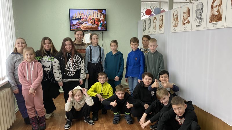 Тучковским любителям чтения — о Масленице