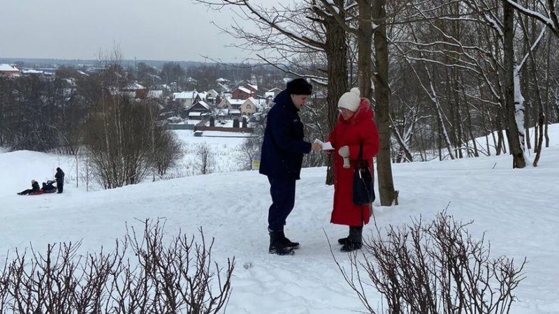 Ружан призывают не скатываться с опасных горок