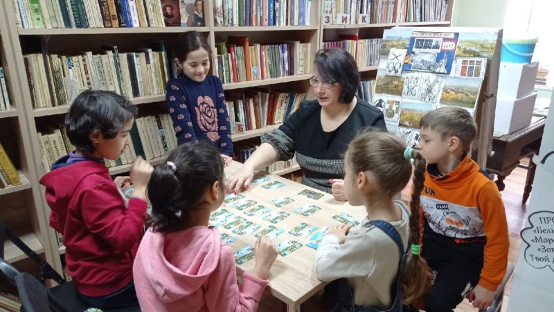 Путешествие во времена динозавров в Тучковской библиотеке